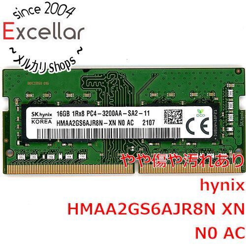[bn:4] SK hynix　HMAA2GS6AJR8N XN N0 AC　DDR4 PC4-3200AA 16GB