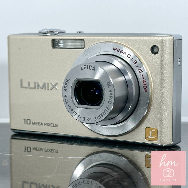 Panasonic LUMIX DMC-FX35 ゴールド 1010万画素 光学4倍ズーム 広角25mm ライカレンズ おまかせiA コンパクトデジタルカメラ パナソニック ルミックス