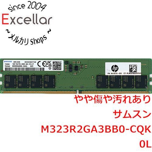 [bn:18] SAMSUNG　M323R2GA3BB0-CQK0L　DDR5 PC5-38400 16GB