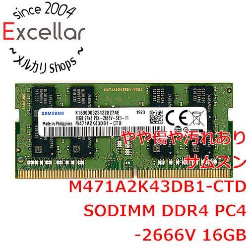 [bn:4] SAMSUNG　M471A2K43DB1-CTD　SODIMM DDR4 PC4-2666V 16GB