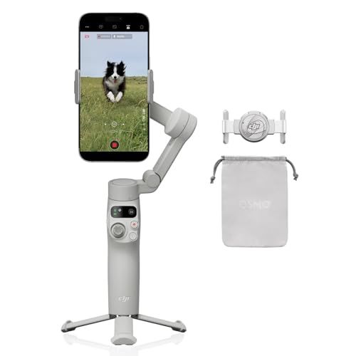 DJI スマホ ジンバル Osmo Mobile 7 ジンバルスタビライザー（iPhone/Android) 内蔵三脚 軽量 快適なグリップ 3軸スマホジンバル ActiveTrack 7.0 ShotGuides ワンタップ編集 10時間使 177276dc