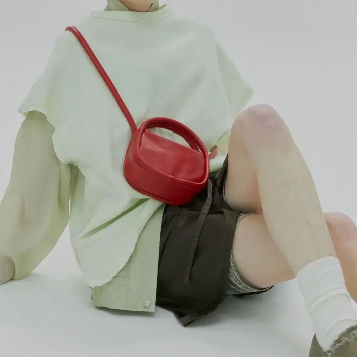 レディース 麻 マイクロ オーヴァルバッグ (Apple Music アップルミュージック)