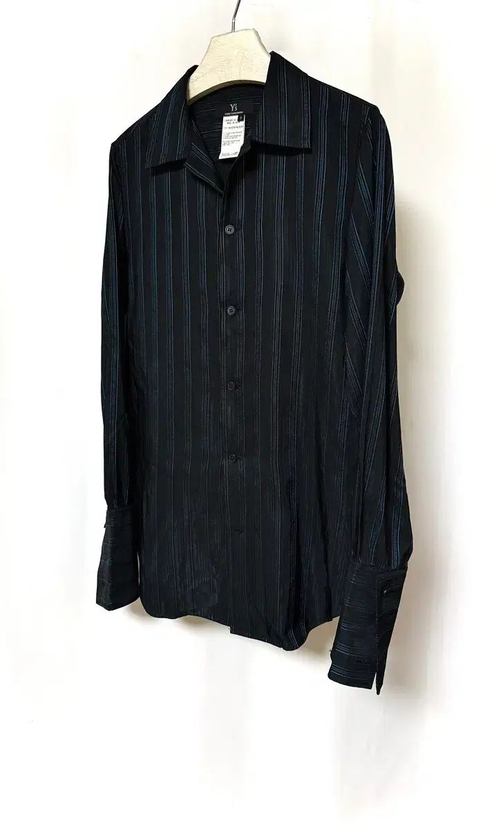 YOHJI YAMAMOTO ヨウジヤマモト シグネチャー ワイド フラップ カフス シャツ