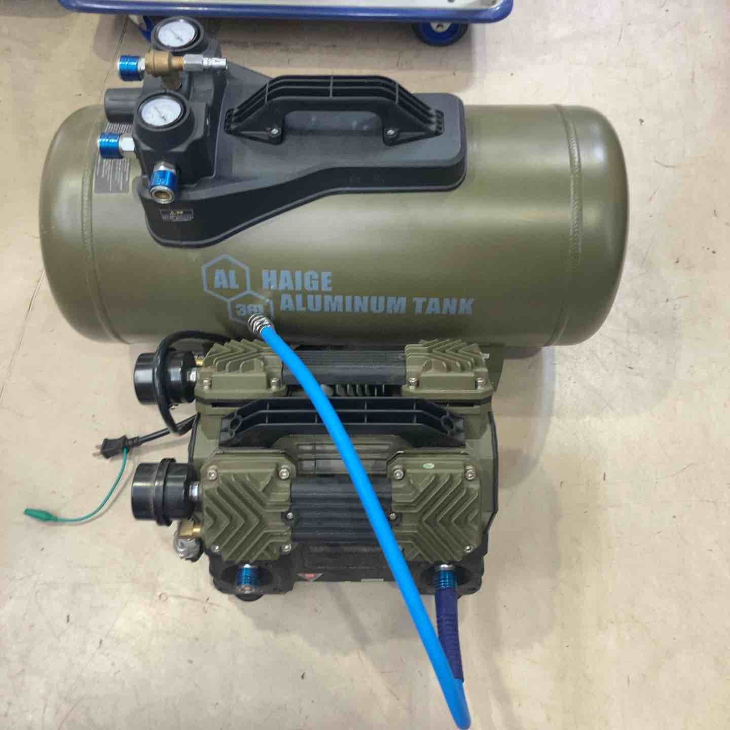 ★ハイガー(HAIGE) 常圧専用エアコンプレッサ HG-DC992　アルミ製サブタンク 36L HG-DC36LT【町田店】