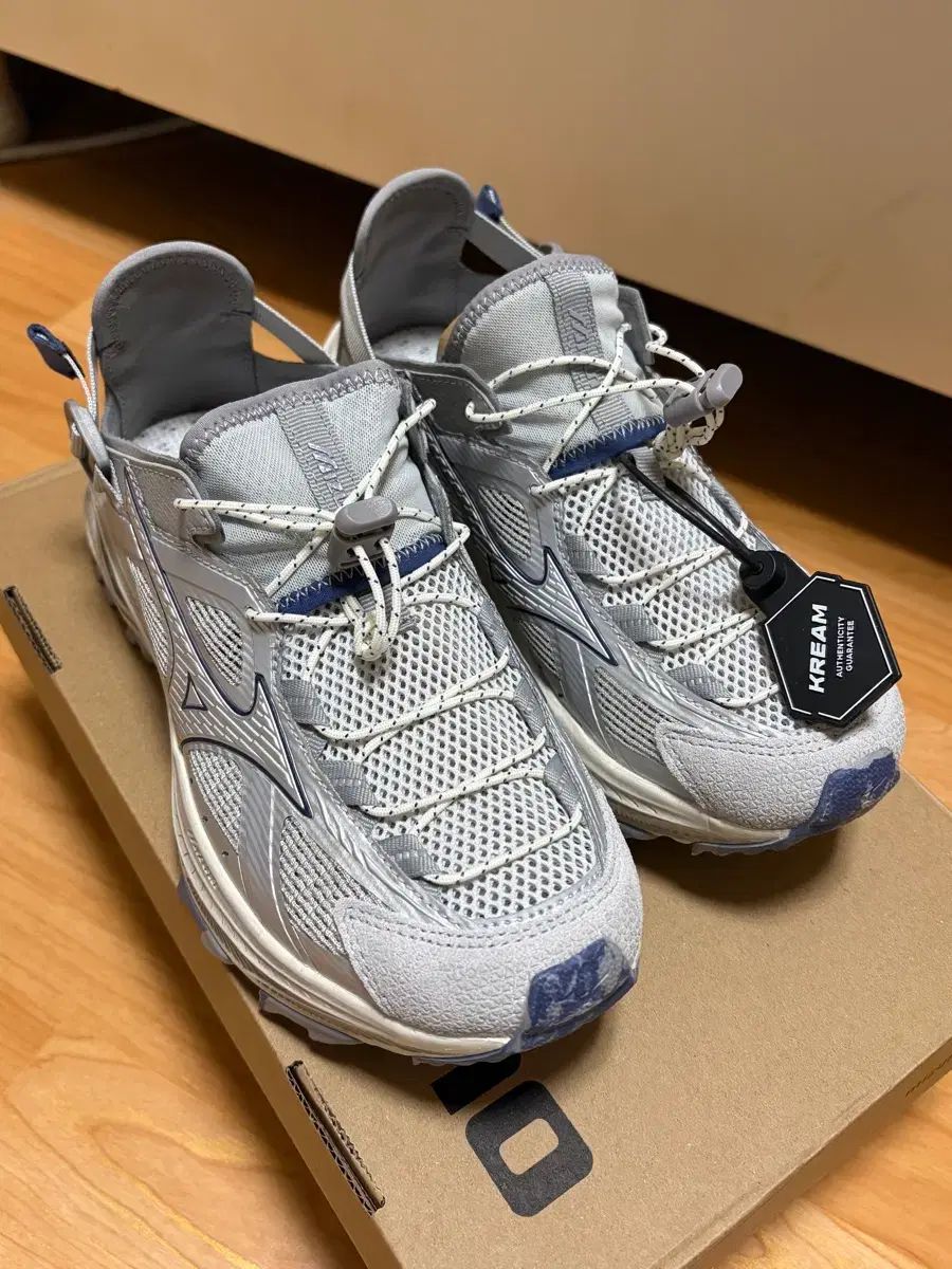 新品 ミズノ レーサー トレイル SE V2 シルバー グレー 225