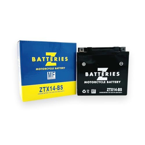 Z BATTERIES バイクバッテリー YTX14-BS FTX14-BS ユアサ 古河 互換 ZTX14-BS シールド型 AGM 充電済み FTX14-BS STX14-BS BMX14-BS シャドウ400 CB1300 GPZ110 d7bfa954