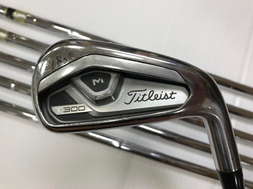 タイトリスト　T300 2021　ダイナミックゴールド　S200フレックス　アイアンセット　中古【最短即日発送】