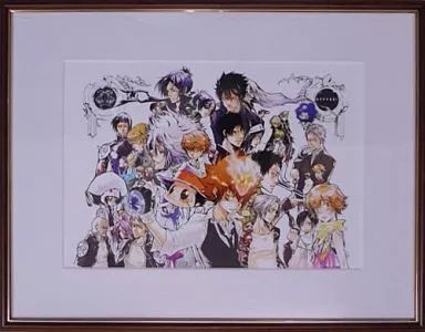 【中古】原画イラストボード 付属品付)家庭教師ヒットマンREBORN! 複製原画 [額縁入り](ジャンプフェスタ2009)