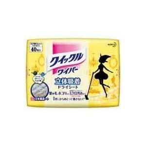 （まとめ）花王 クィックルワイパー 取り替えシート 40枚〔×20セット〕