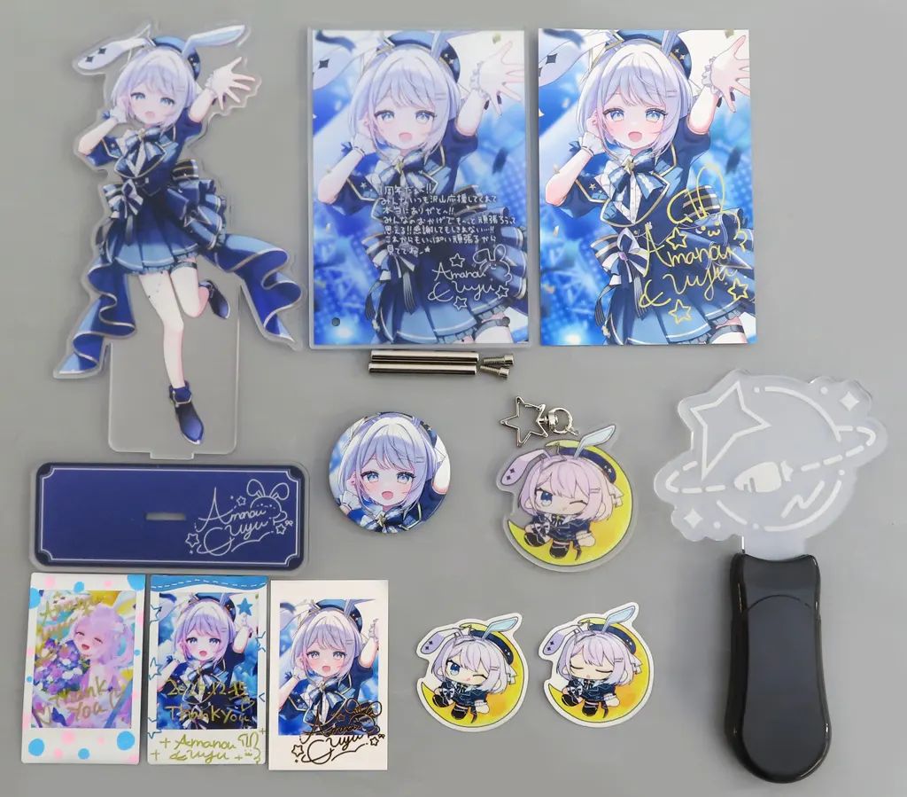 【中古】同人その他雑貨 【バーチャルYoutuber】天ノ羽うゆ1周年記念グッズ コンプリートセット 2025.12/天ノ羽商店