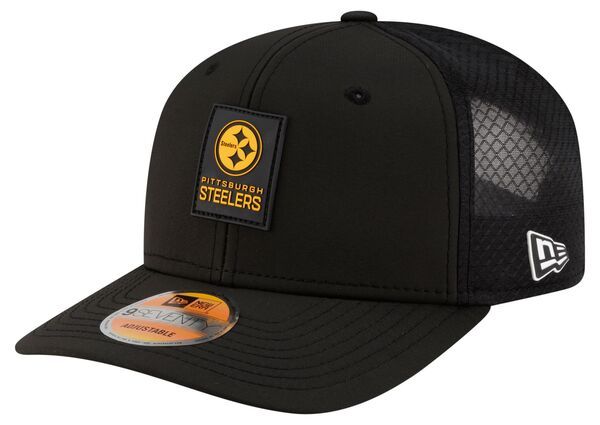 ニューエラ レディース アクセサリー 帽子 Tシャツ New Eradult Pittsburgh Steelersideline 2025 Black 9Seventy Adjustable Trucker Hat NoColor ブラック