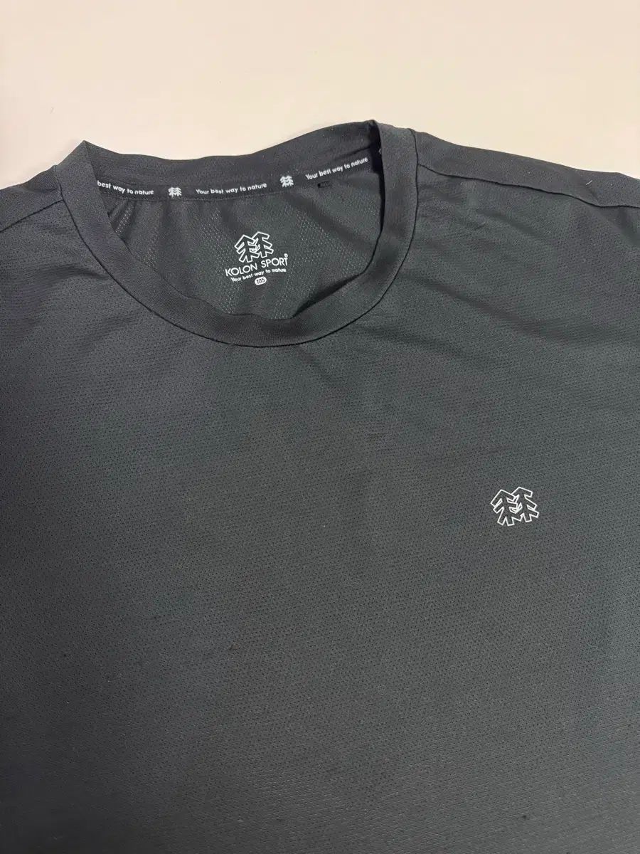 KOLON SPORT コーロンスポーツ エアポート 半袖 ブラック XL 105size