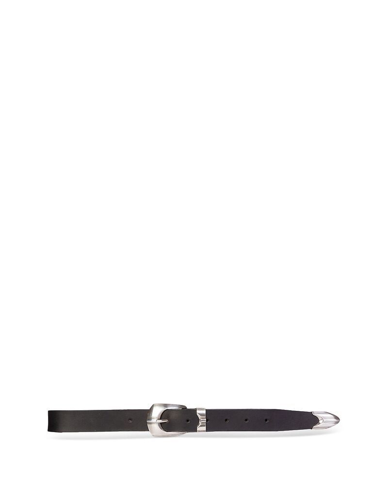 ブラックスエードスタジオ レディース アクセサリー ベルト Black Suede Studio Womens Neve Western Belt BlackSilver ブラック