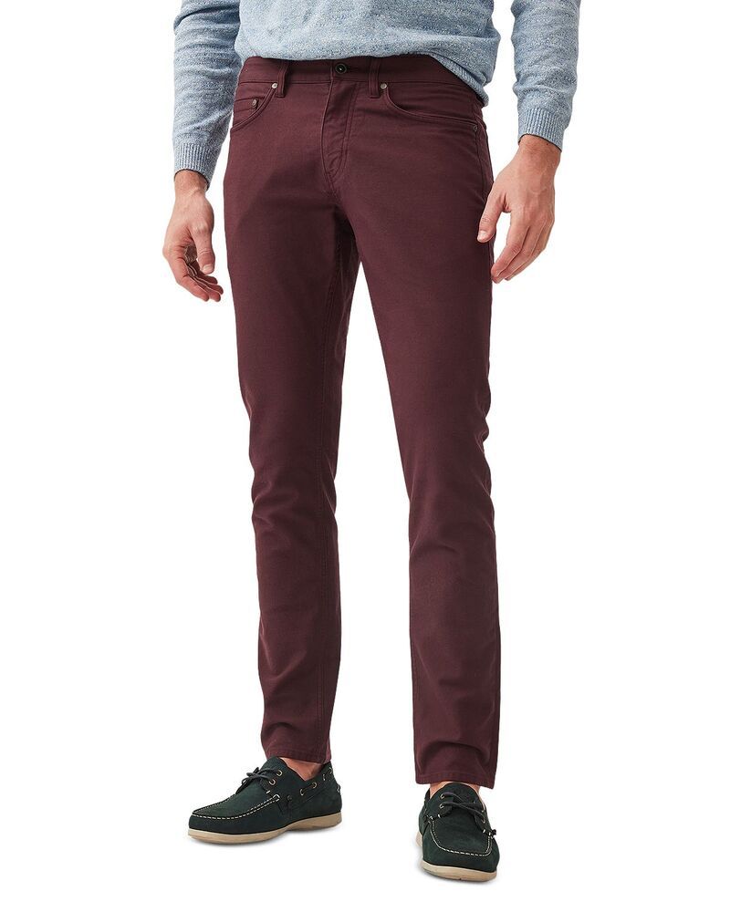 ロッドアンドグン メンズ ボトムス デニムパンツ ストレート ジーンズ Rodd Gunn Motion 2 Straight Leg Jeans Garnet
