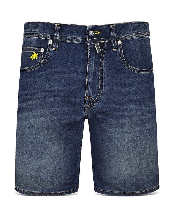 ヴィルブレクイン メンズ ボトムス ハーフパンツ・ショーツ レギュラーフィット ショートパンツ コットン デニム Vilebrequin Garonne Cotton Denim Regular Fit Shorts MEDIUM DENIM デニム