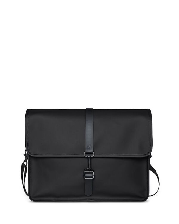 レインズ メンズ バッグ ショルダーバッグ Rains Messenger Bag Black ブラック