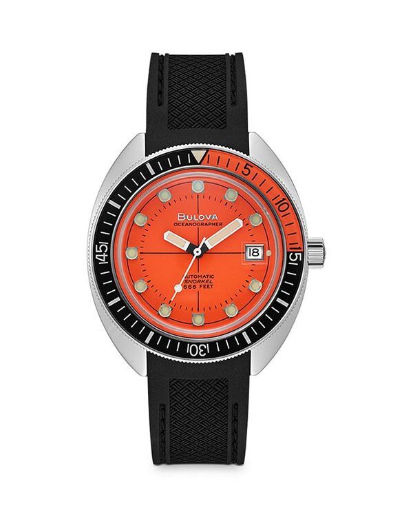 ブロバ レディース アクセサリー 腕時計 Bulova Archive Oceanographer Watch 41mm Orange オレンジ