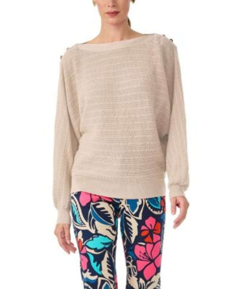 トリーナターク レディース アウター ニット・セーター Trina Turk Ima Sweater Ecru エクリュ
