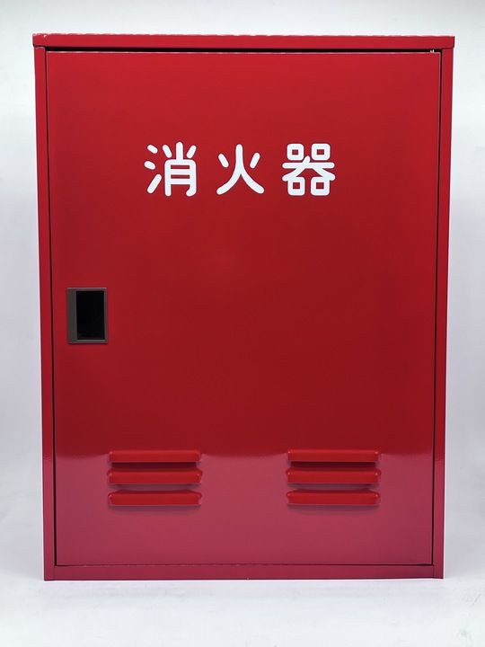 【開封済・未使用品】日本ドライケミカル NB-202 消火器格納箱(20型2本用)