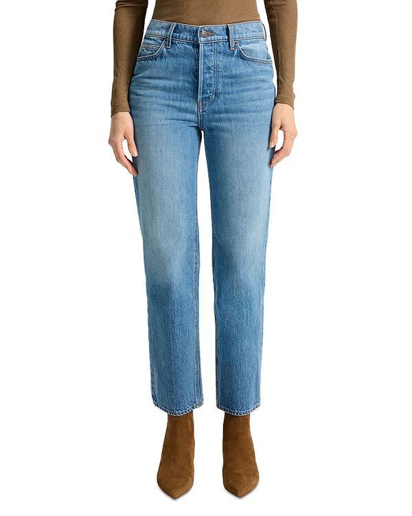 ヴェロニカ ベアード レディース ボトムス デニムパンツ ジーンズ Veronica Beard Leah Mid Rise Straight Jeans in Lakeshore Lakeshore