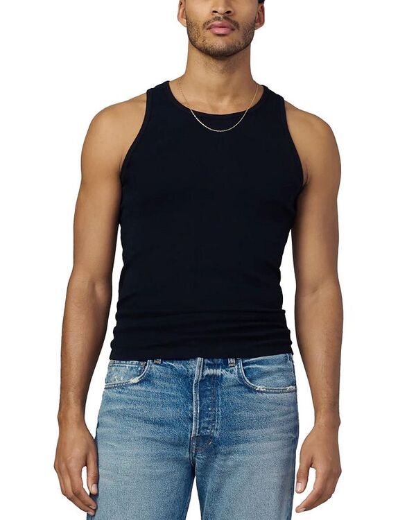ジョーズジーンズ メンズ トップス タンクトップ レギュラーフィット Joes Jeans Bespoke Regular Fit Tank Top Black ブラック