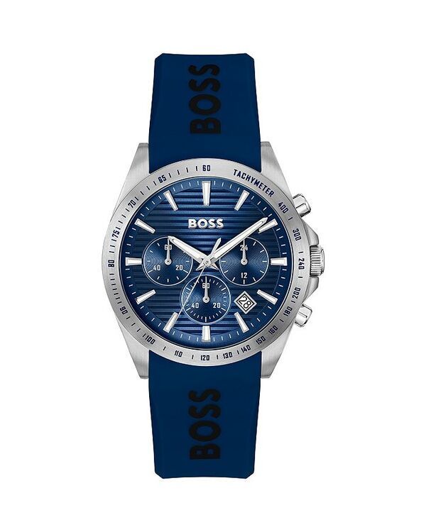 ヒューゴボス レディース アクセサリー 腕時計 BOSS Hugo Boss Strike Chronograph 41mm BlueBlue ブルー
