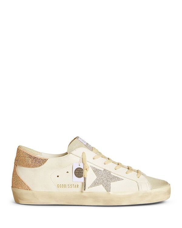 ゴールデングース レディース シューズ スニーカー レース Golden Goose Unisex Super Star Lace Up Sneakers WhiteIveCrystalLight Peach ホワイト 154,400円