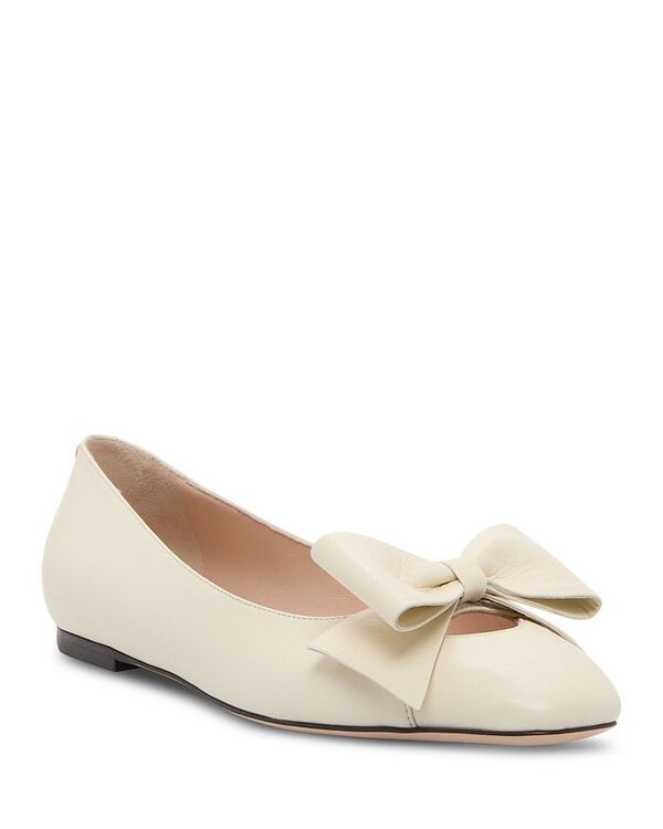 ヴァレンティノ レディース シューズ パンプス Valentino Garavani Womens Bow Flats Ivory アイボリー