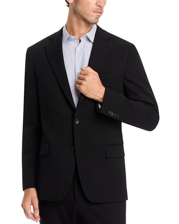 ヴィンス レディース アウター ジャケット・ブルゾン スリムフィット ウール ジャケット Vince Stretch Wool Unstructured Slim Fit Suit Jacket Black ブラック