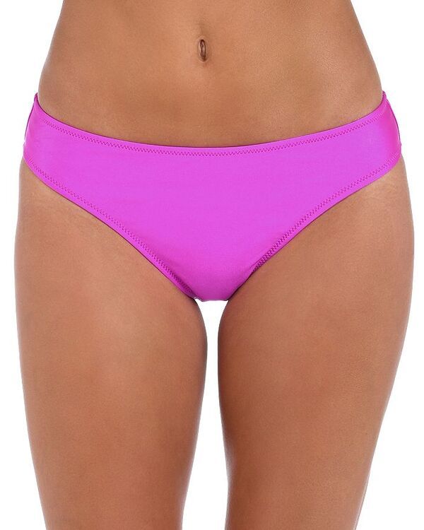 ラジャンス レディース 水着 ボトムスのみ LAGENCE Nicole Shimmer Classic Bikini Bottom Orchid