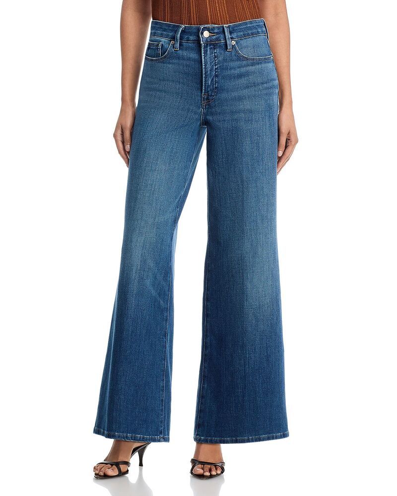 グッドアメリカン レディース ボトムス デニムパンツ アンクル ジーンズ Good American Good Waist High Rise Palazzo Ankle Jeans indigo1281 Indigo1281
