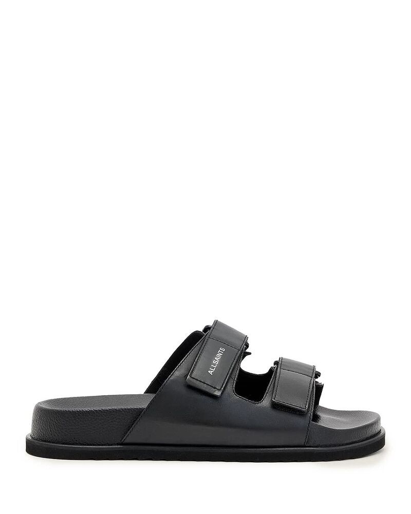 オールセインツ メンズ シューズ サンダル ALLSAINTS Mens Vex Sandals Black ブラック
