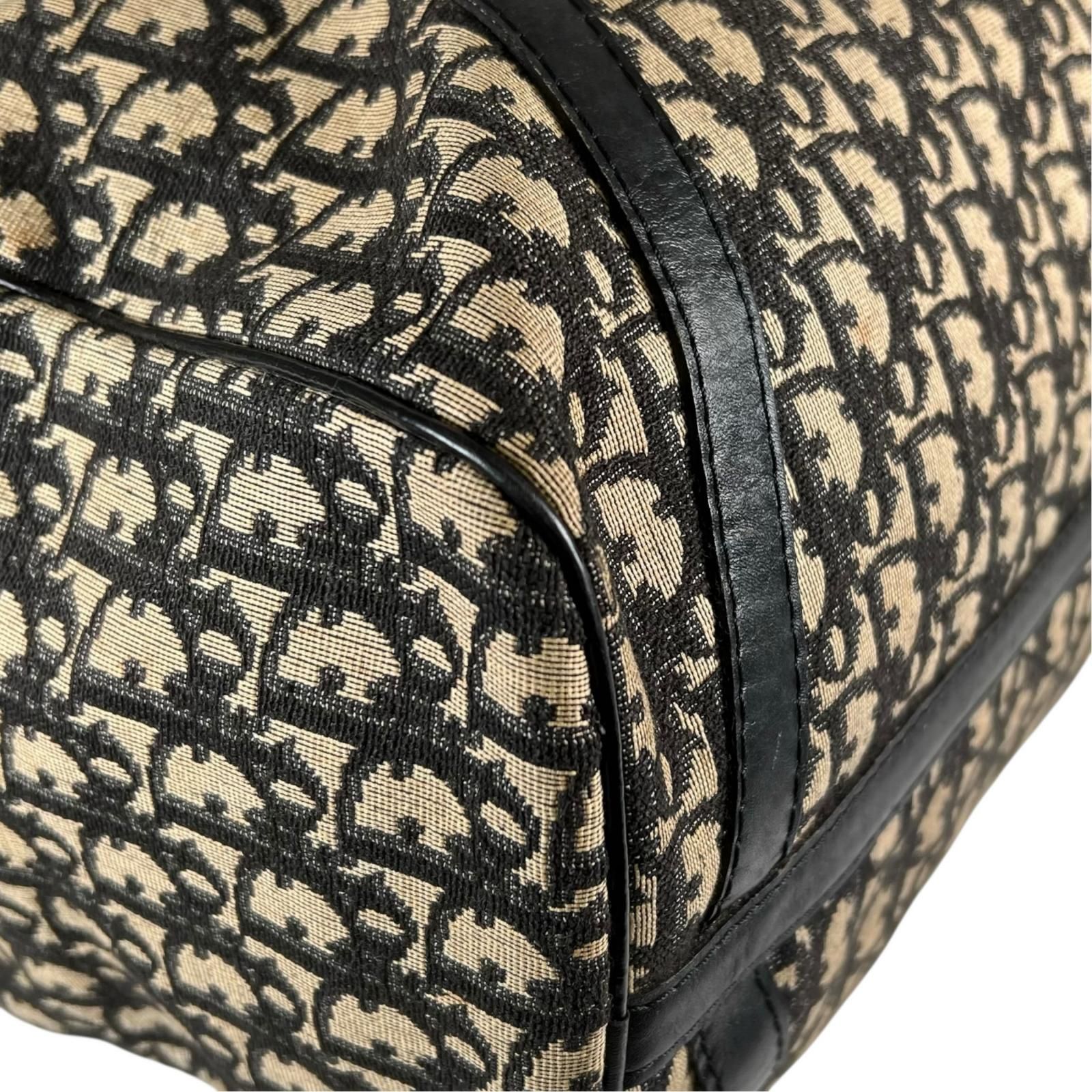 Christian Dior クリスチャンディオール トロッター ボストンバッグ 