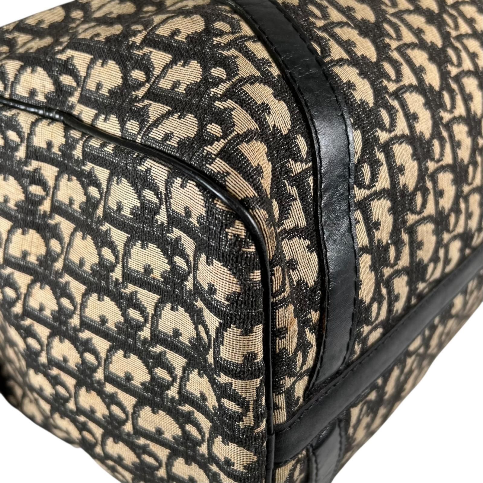 Christian Dior クリスチャンディオール トロッター ボストンバッグ