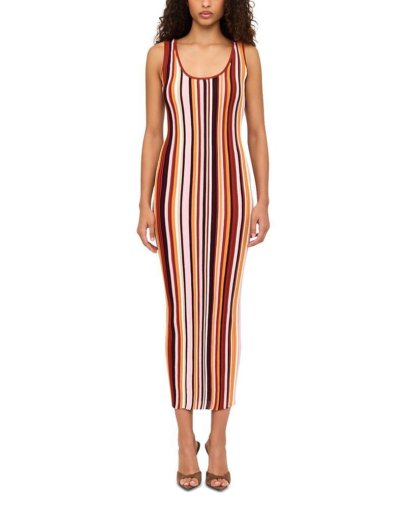 ロニーコボ レディース トップス ワンピース ニット Ronny Kobo Kerry Knit Dress Rust Multi ラスト