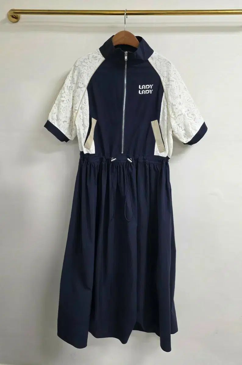 レディレディ ツートンレース ロング ONE PIECE