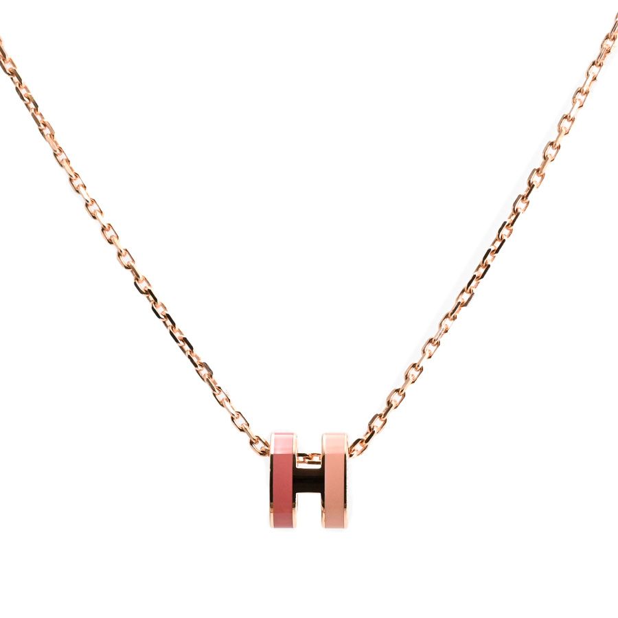 HERMES エルメス ネックレス ミニポップHロカバール