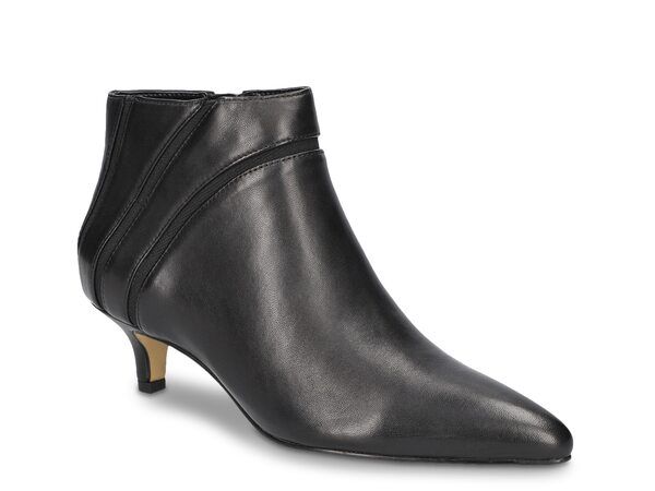 ベラヴィータ レディース シューズ ブーツ・レインブーツ Bella Vita Fardy Bootie Black Leather ブラック