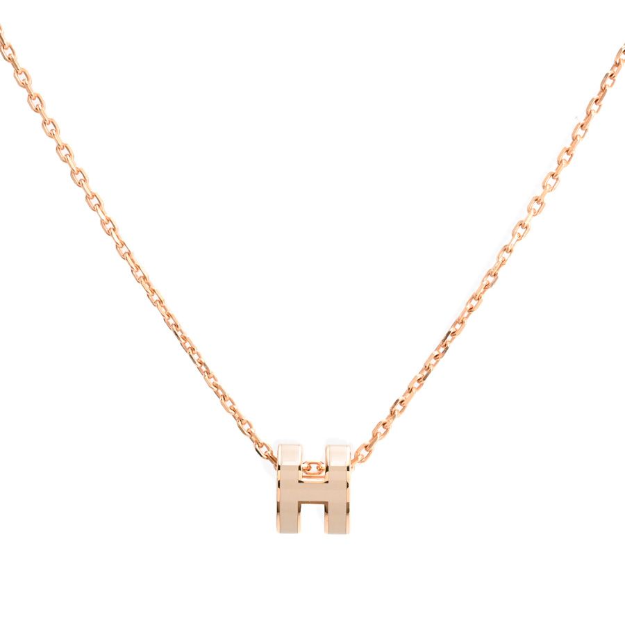 HERMES エルメス ネックレス ミニポップH