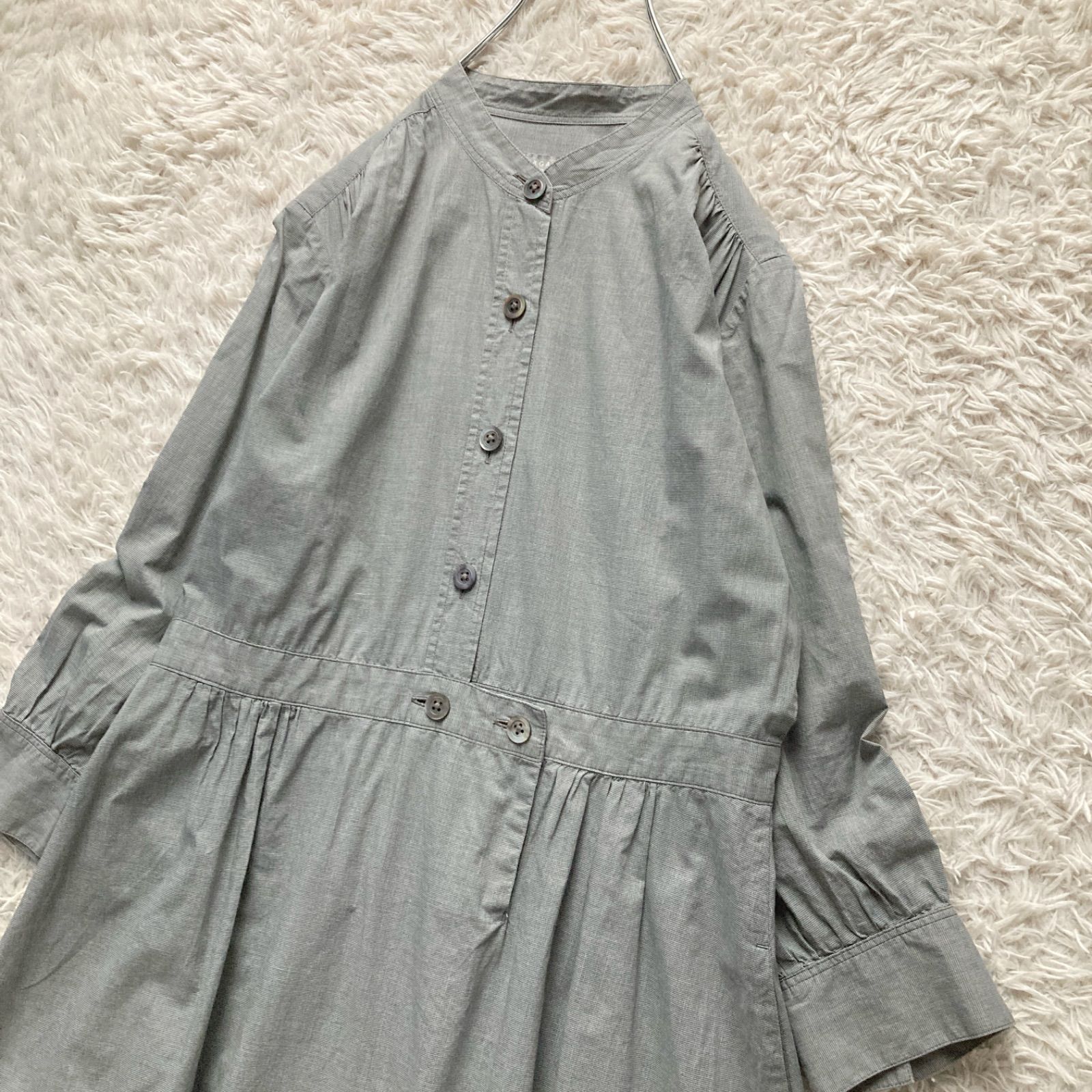 マーガレットハウエル MARGARET HOWELL 日本製 綿 コットン シャツ