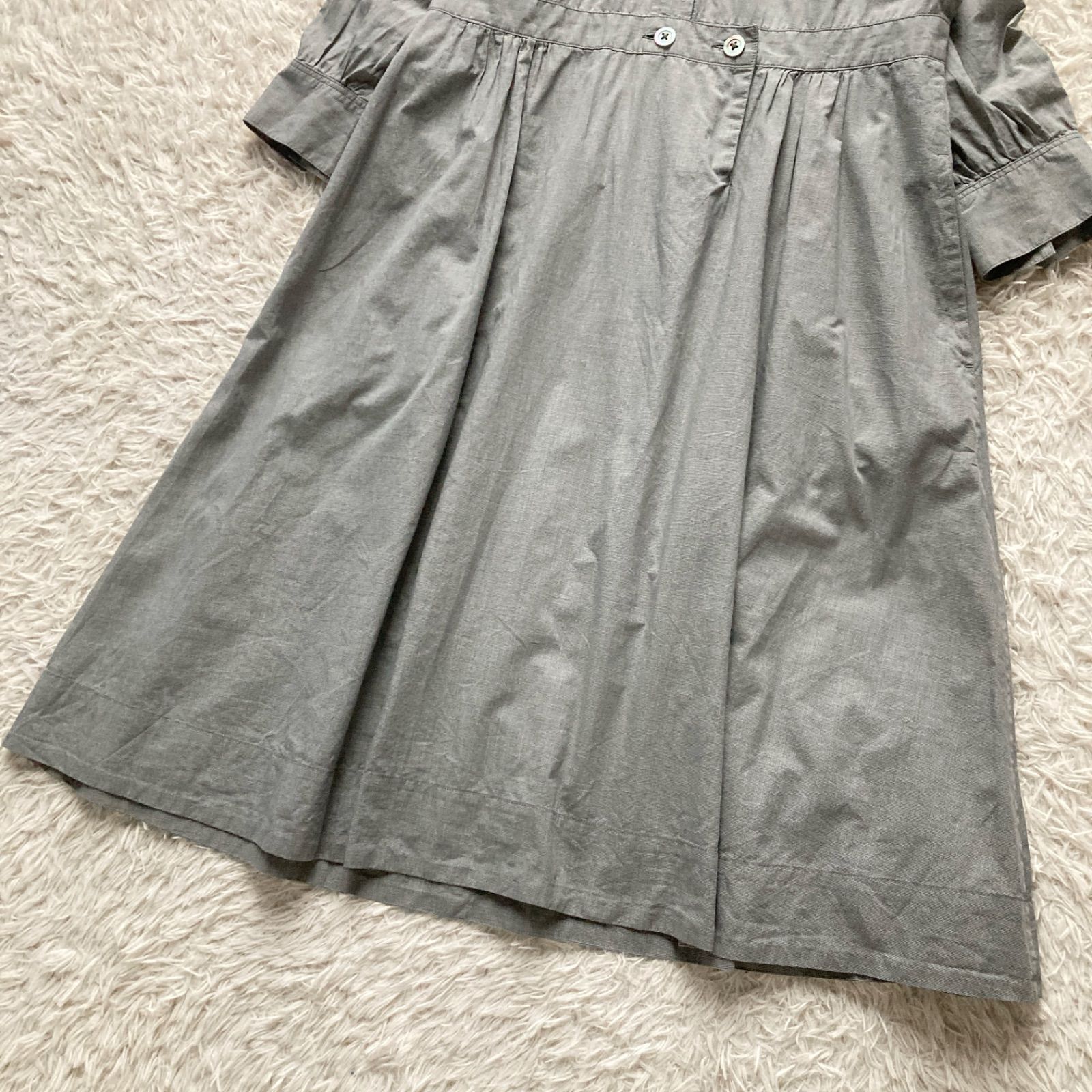 マーガレットハウエル MARGARET HOWELL 日本製 綿 コットン シャツ