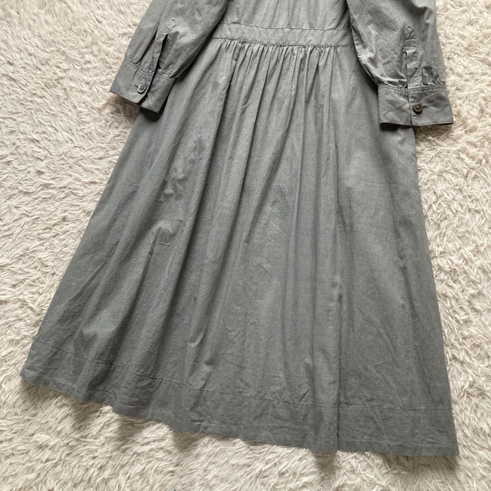 マーガレットハウエル MARGARET HOWELL 日本製 綿 コットン シャツ