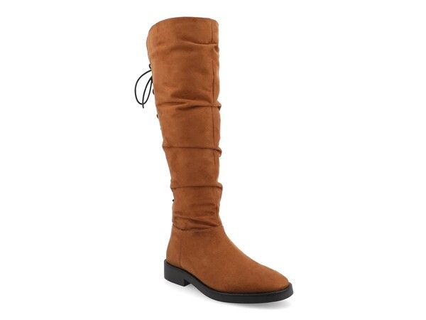 ジュルネ コレクション レディース シューズ ブーツ・レインブーツ Journee Collection Mirinda Wide Calf Boot Cognac