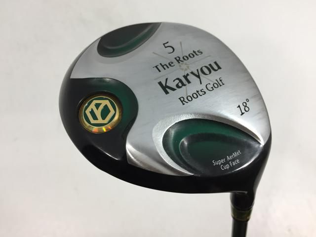 返品OK お買い得品！【中古ゴルフクラブ】ルーツゴルフ(ゴーセン) The ルーツ Karyou フェアウェイ 2015 オリジナルカーボン 5W