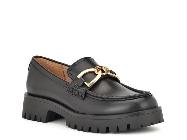 ナインウェスト レディース シューズ スリッポン・ローファー Nine West Gables Loafer Black ブラック