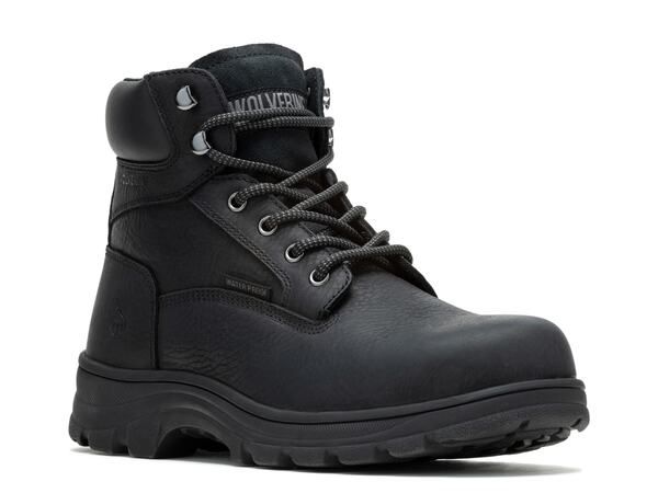 ウルヴァリン メンズ シューズ ブーツ・レインブーツ Wolverine Carlsbad Work Boot Black ブラック
