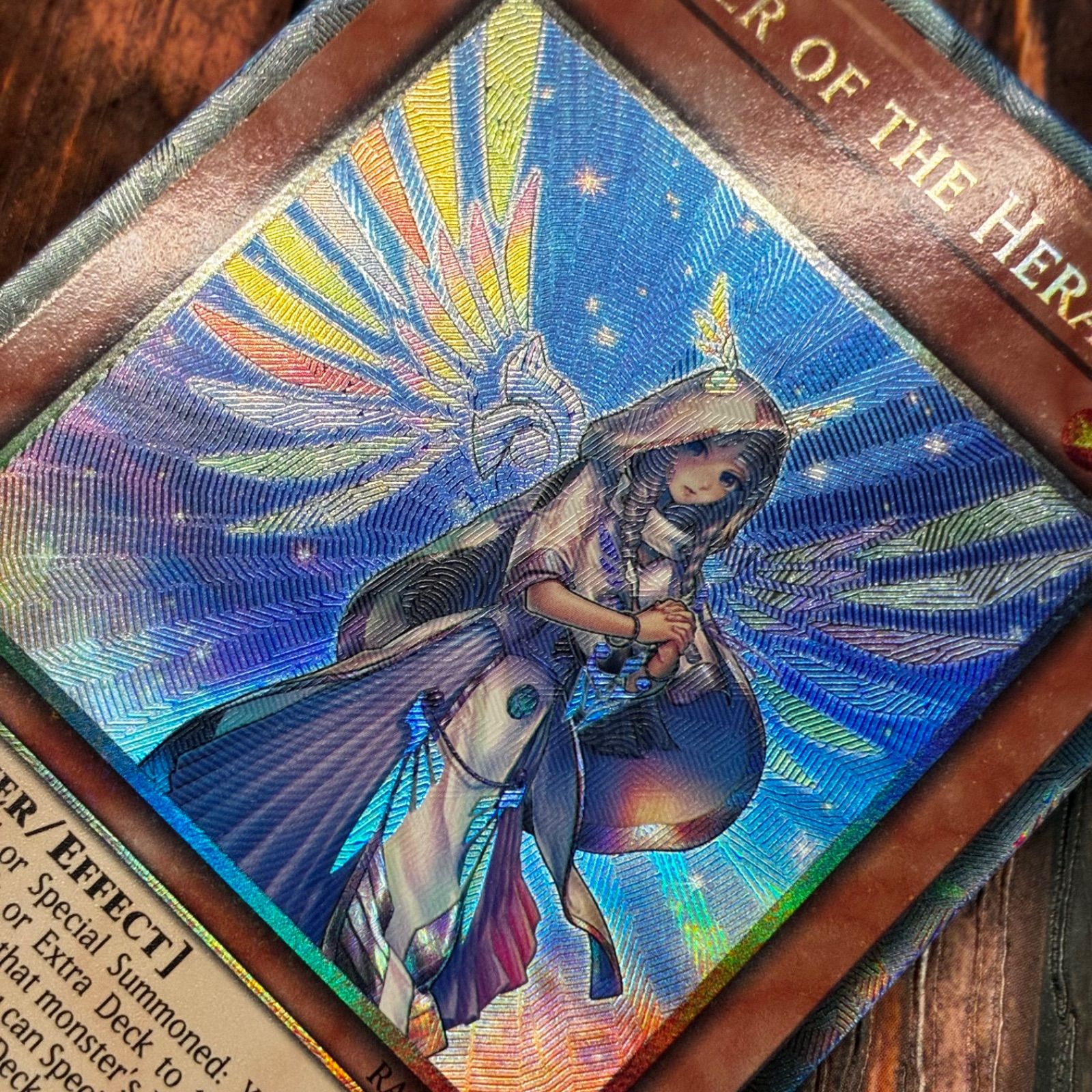 遊戯王 英語版 EU版 宣告者の神巫 プリズマティックコレクターズレア