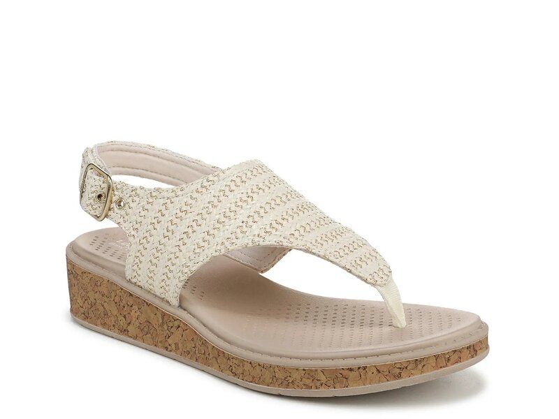 ライフストライド レディース シューズ サンダル LifeStride Beachy Wedge Sandal Off White オフホワイト