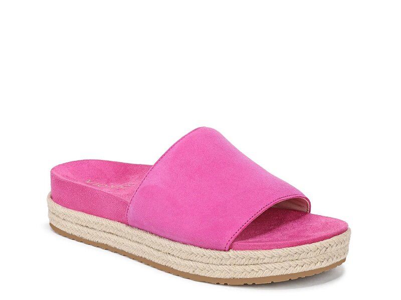 バイオニック レディース シューズ サンダル Vionic Yasmina Wedge Sandal Pink ピンク