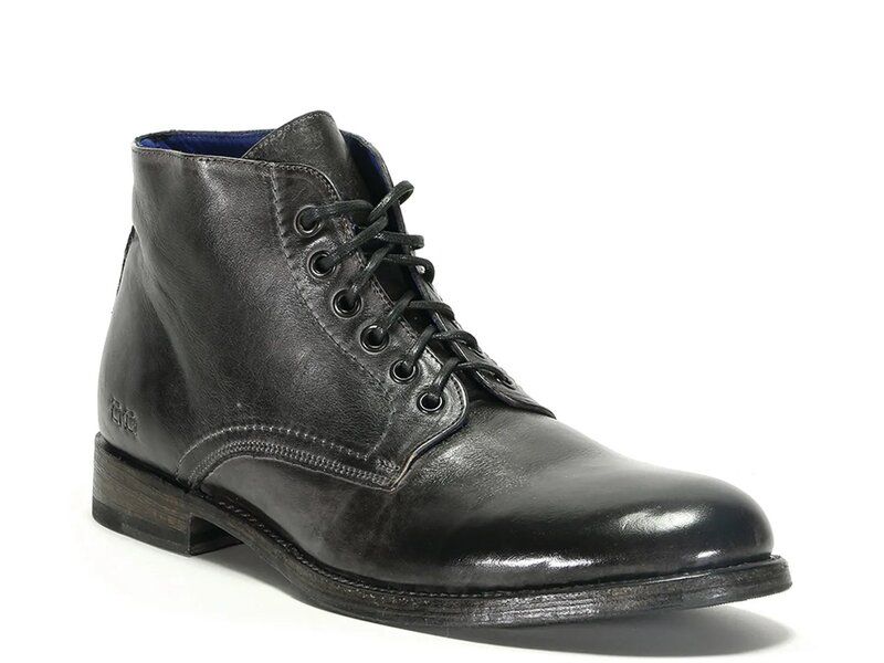 ベッドステュ メンズ シューズ ブーツ・レインブーツ Bed Stu Bradley Boot Mens Black Leather ブラック
